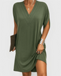 Ava | V-Neck Casual Mini Dress