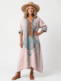 Kenza | Designer Panel Relaxed Pocket Midi Dress