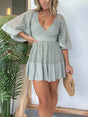 Pink Laura™ - Lace Crochet Romper Dress