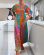 MADELINE | COLOURFUL BOHEMIAN DRESS