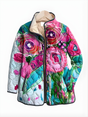 CALLIOPE™ | Elegant Floral Pattern Jacket