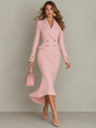 Ellie & Sage | Blazer Midi Dress