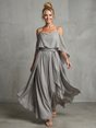 Marisol | Layered Drape Cold Shoulder Top Wide Leg Set
