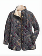 REINA™ | Quilted Jacket with Vintage Floral Print