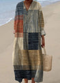 Finley - Vintage-Inspired Geometric Print Dress