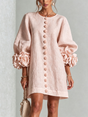 Florence™ | Floral Button-Down Mini Dress