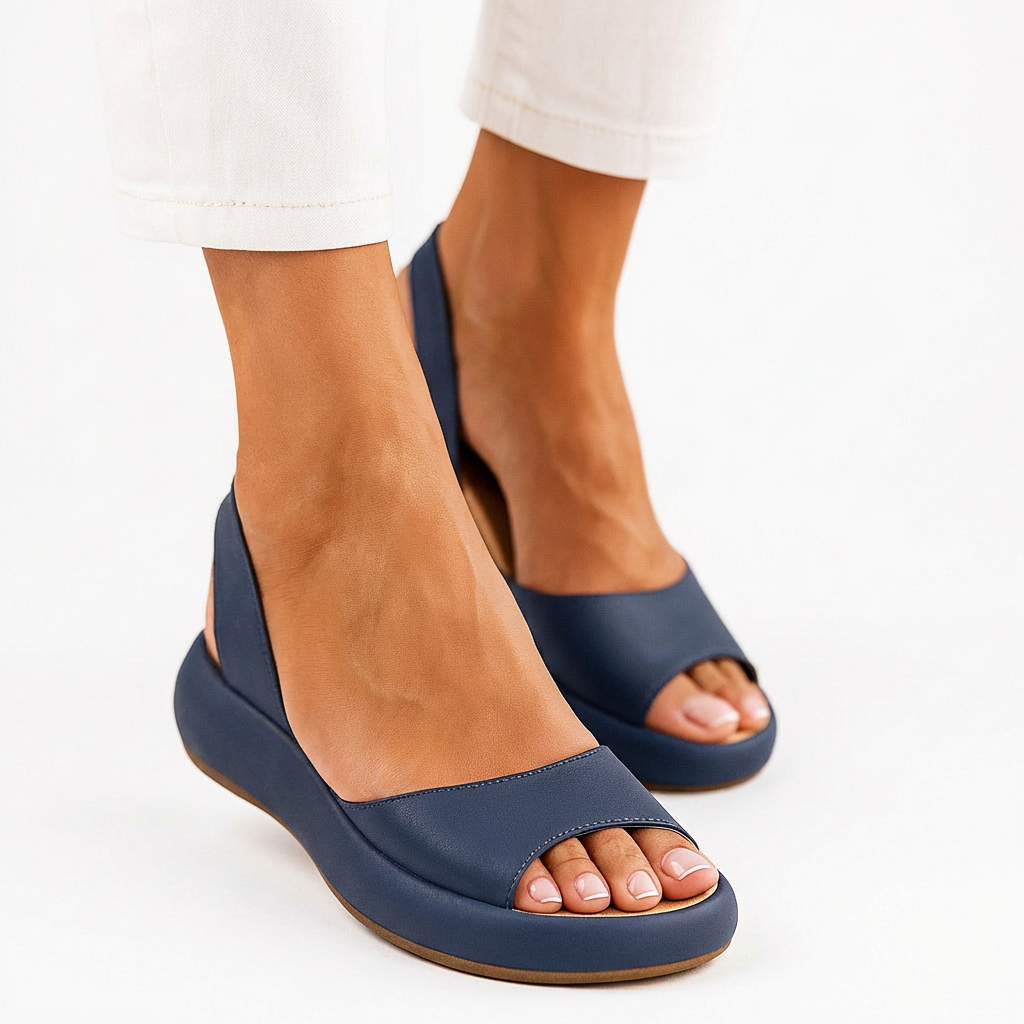 Evie | Peep-Toe Comfort Sandal