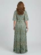 Selora maxi dress back view