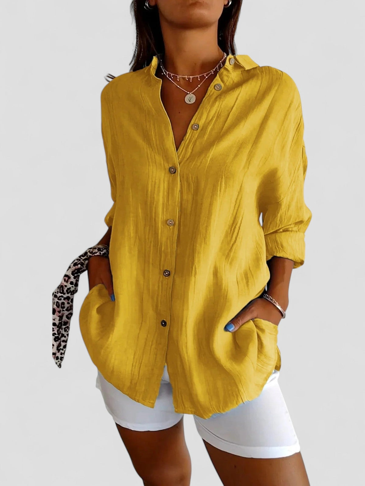 Violetta™ - Elegant Women's Shirt