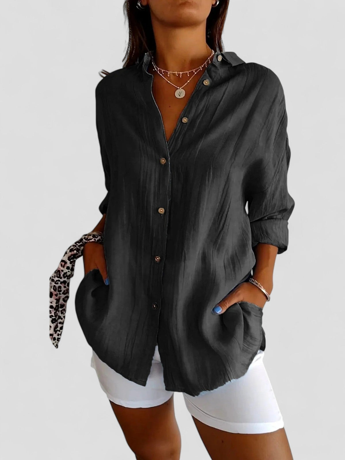 Violetta™ - Elegant Women's Shirt