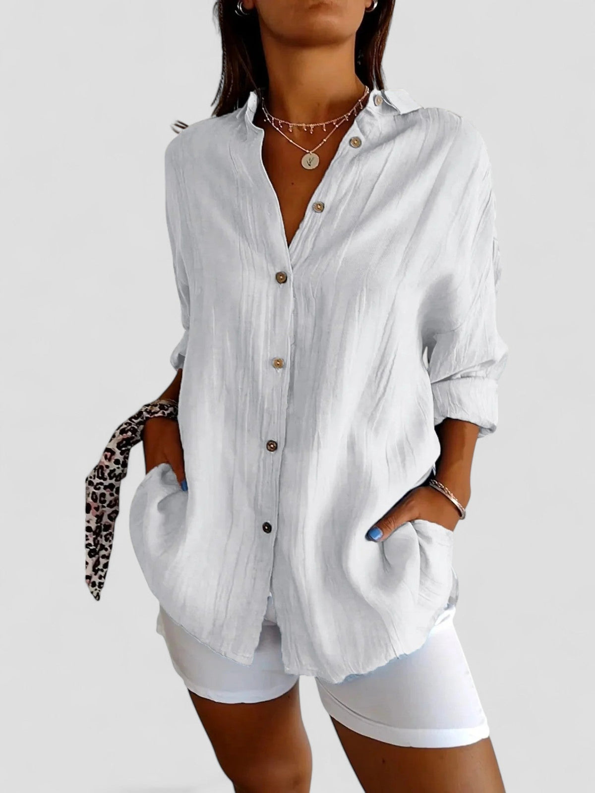 Violetta™ - Elegant Women's Shirt