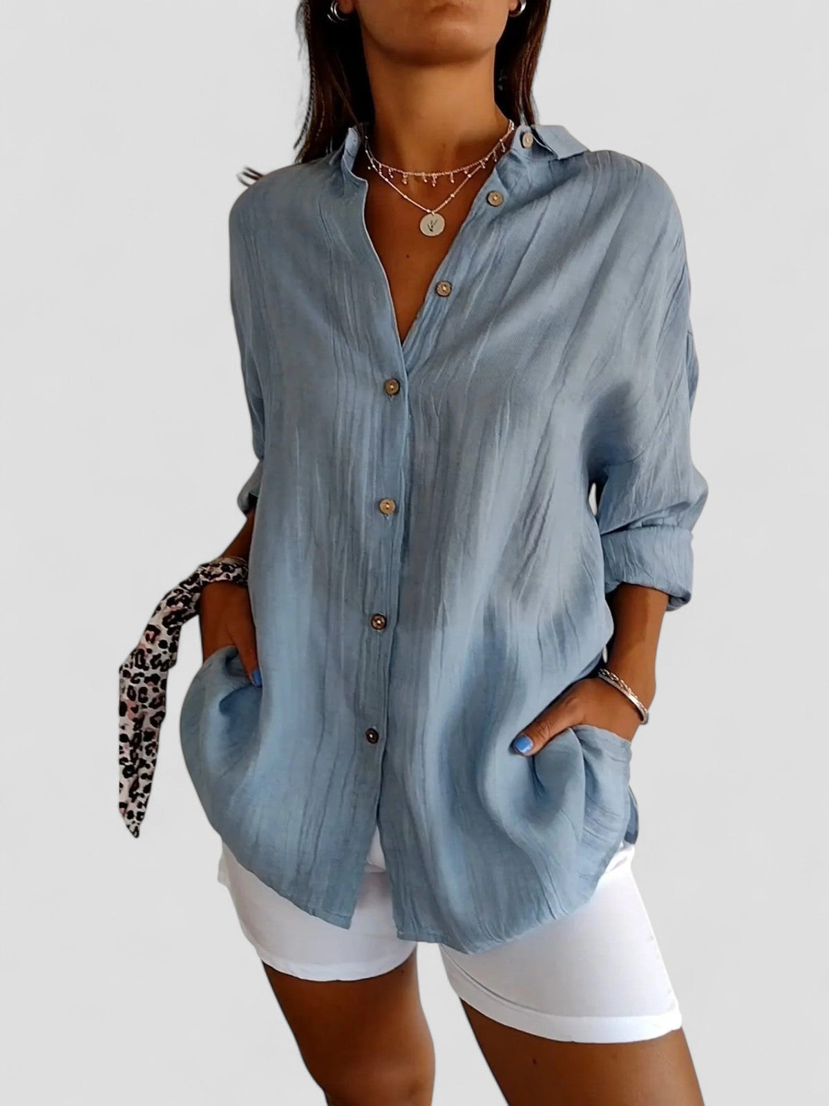 Violetta™ - Elegant Women's Shirt