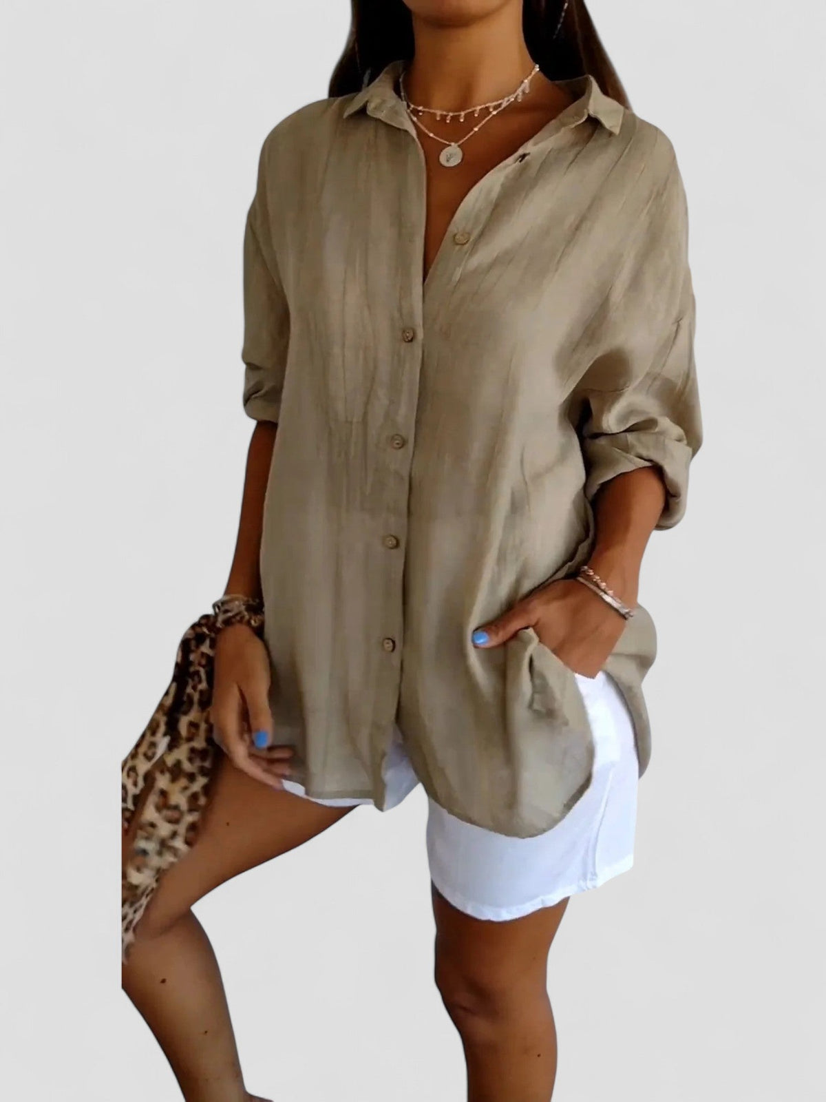 Violetta™ - Elegant Women's Shirt
