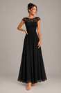 Ellie & Sage | Lace Bodice Maxi Dress