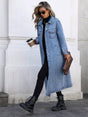 Maya | Stylish Long Denim Jacket