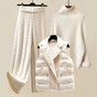 Maria | Beige Knit Set